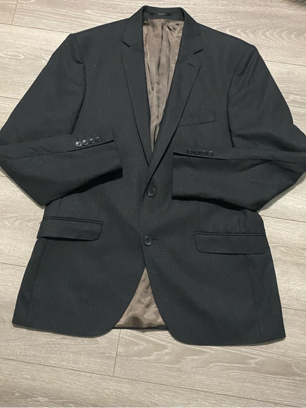 Classic Men's Suit! Black Blazer - Tailored Single-Breasted w/lining and slacks!